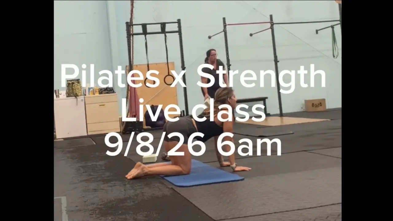 Pilates x Strength | Live class | 9/8/26