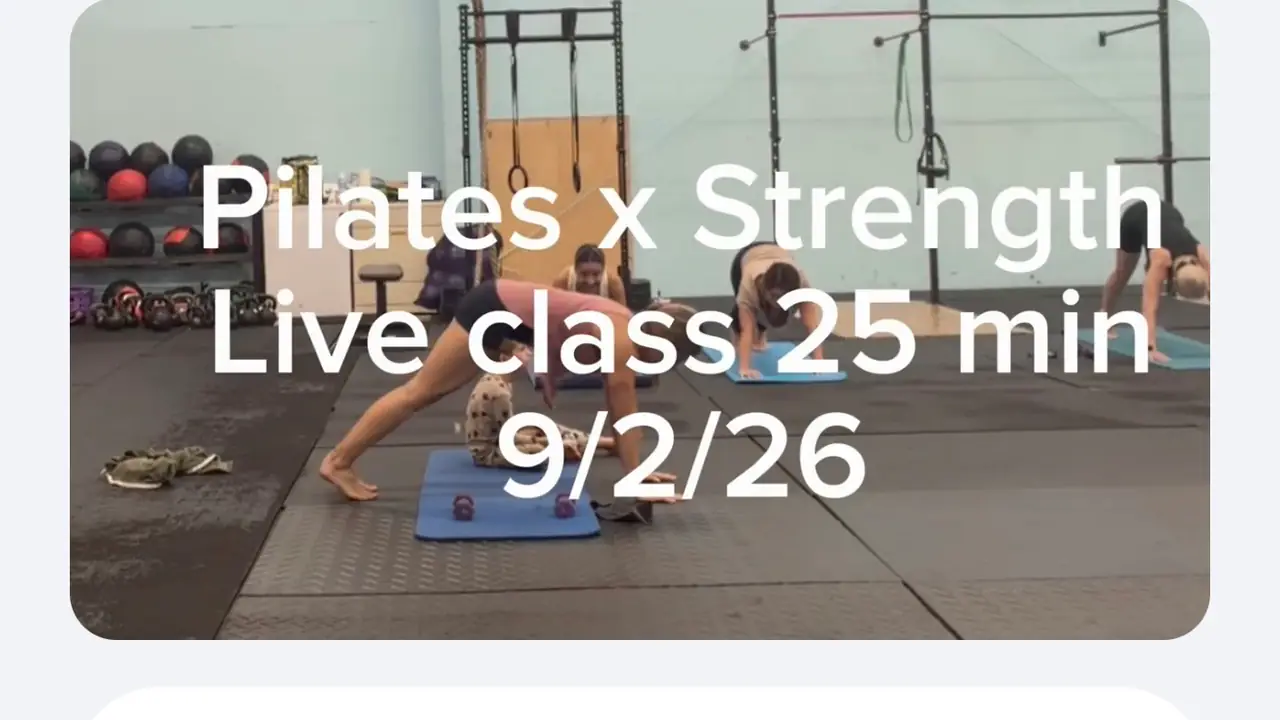Pilates x Strength | Live Class | 9/2/26