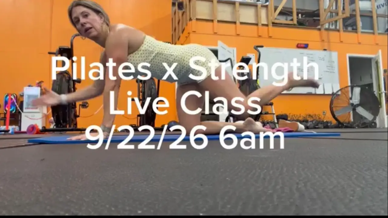 Pilates x Strength | Live Class | 9/22/26 6am