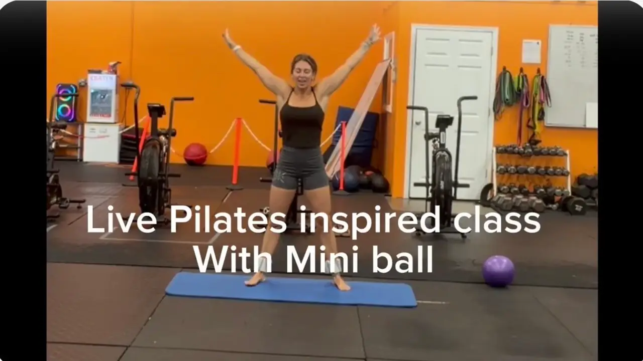 Mat Pilates | Live Class | Mini Ball | 48 minutes