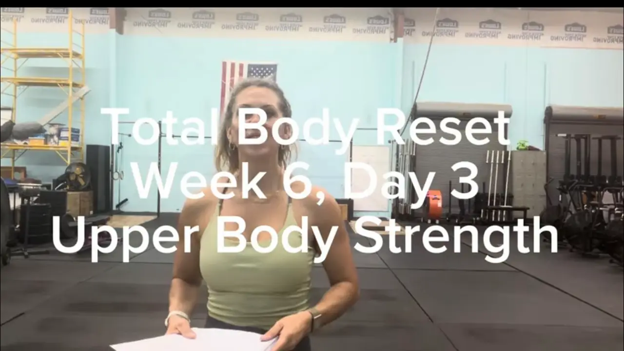 Total Body Reset | Week 6, Day 3