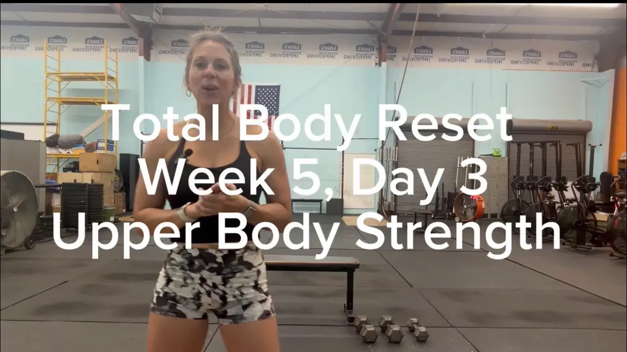 Total Body Reset | Week 5 | Day 3