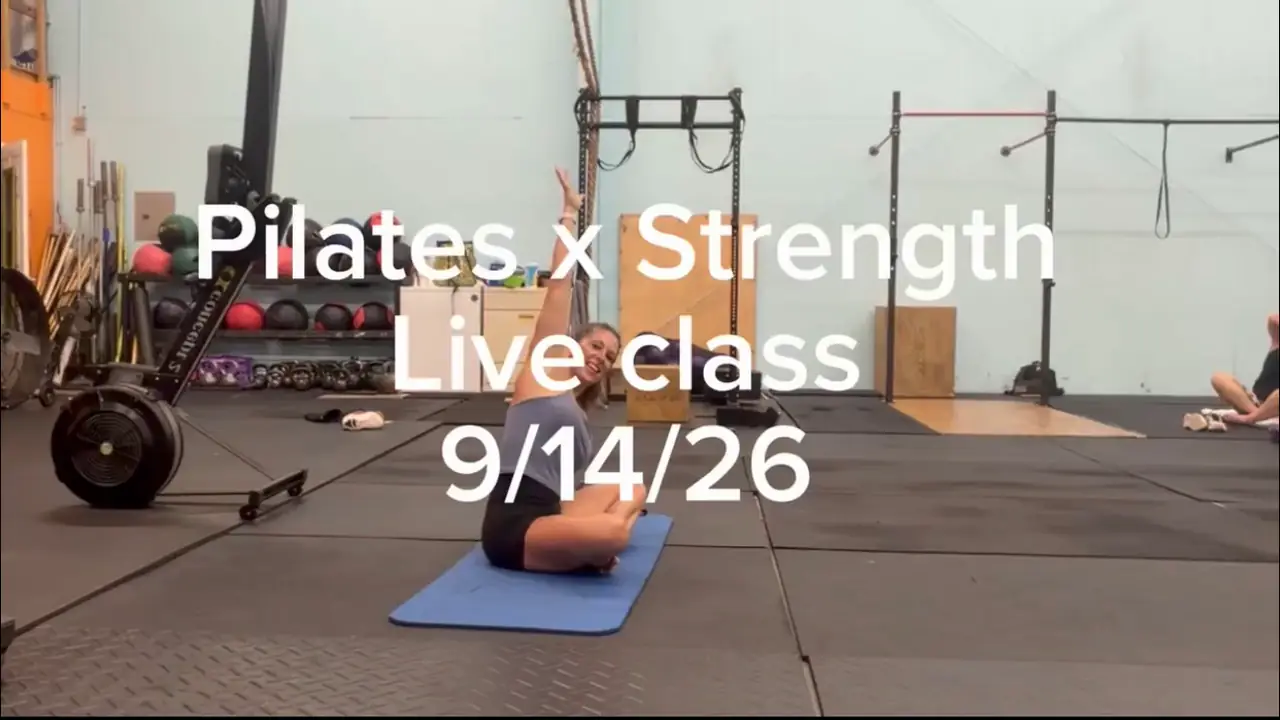 Pilates x Strength | Live Class | 9/14/26 6am