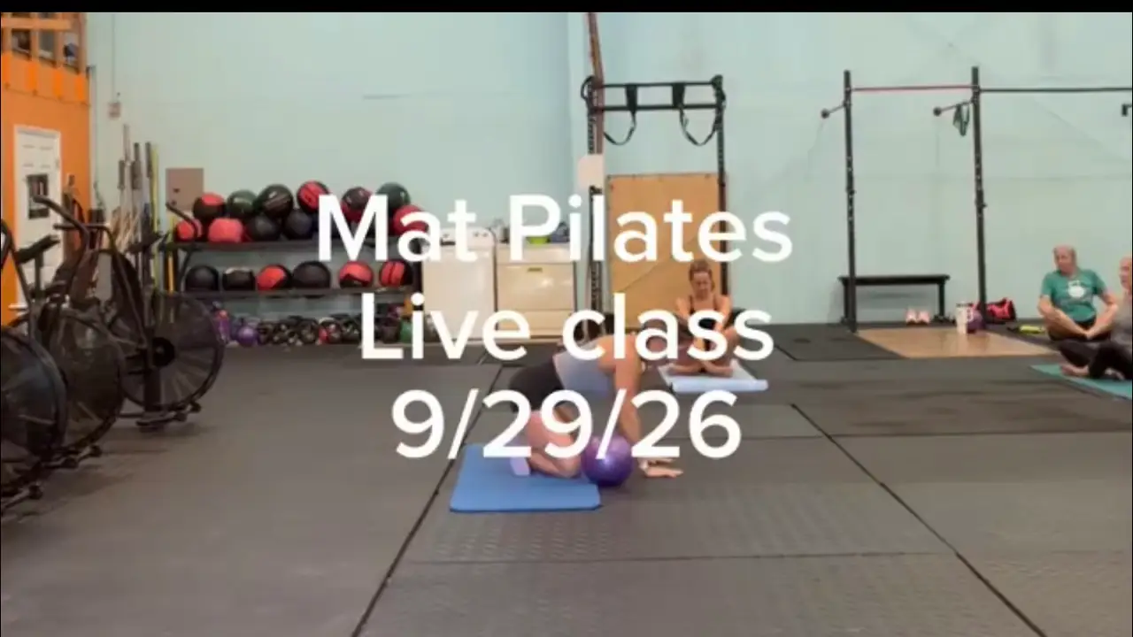 Mat Pilates | Live class | 9/29/26