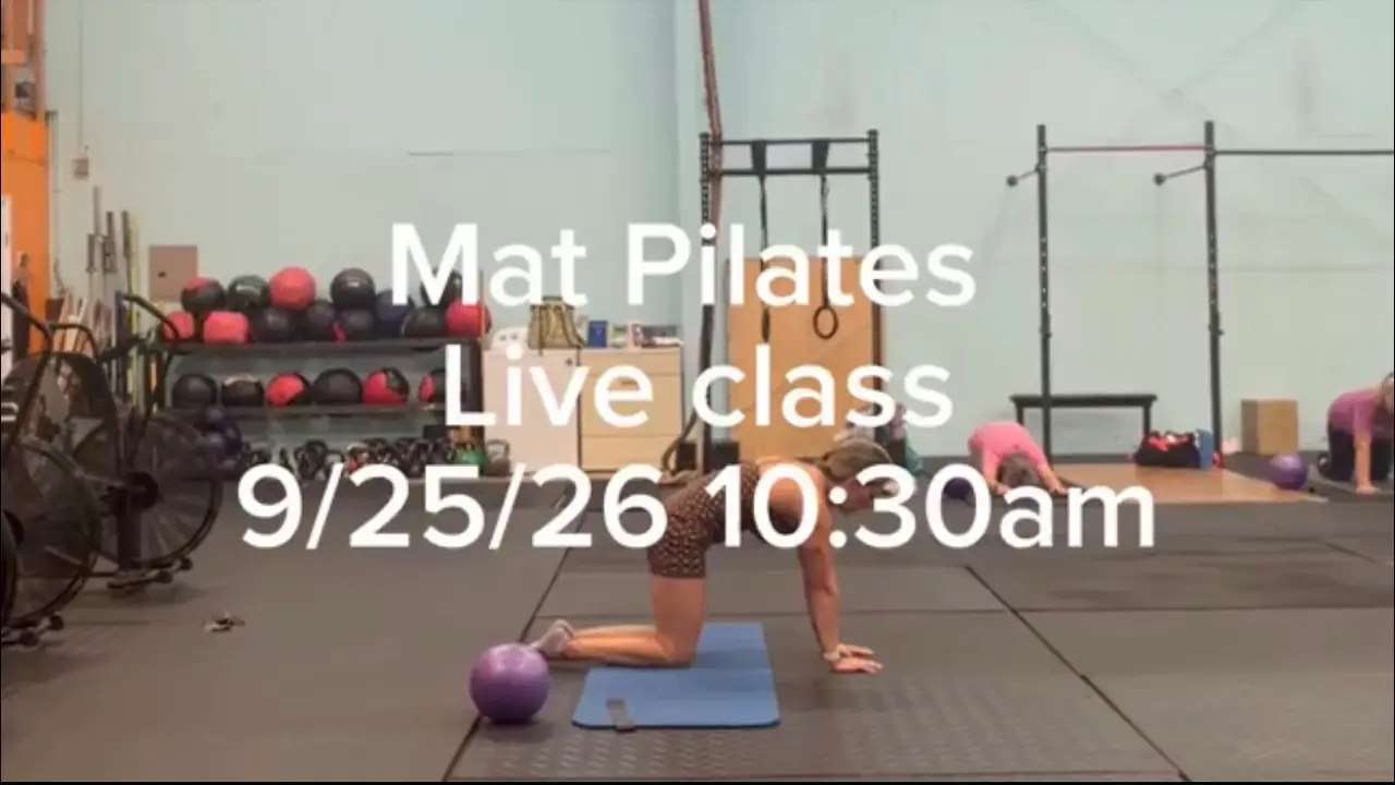 Mat Pilates | live class | 9/25/26