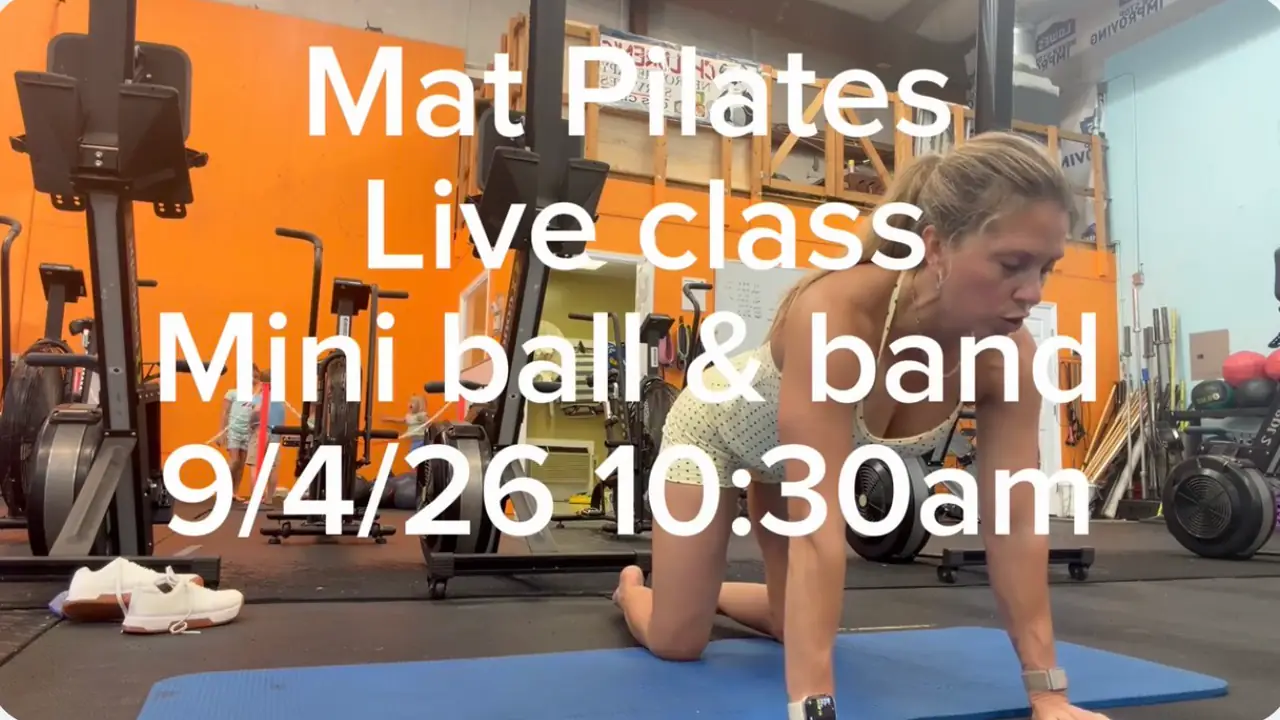 Mat Pilates | Live Class | 9/4/26