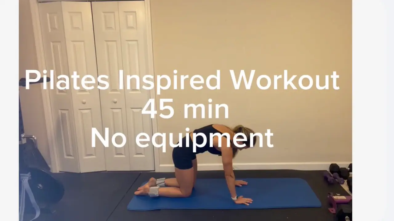 Mat Pilates | No equipment needed | 45 minutes