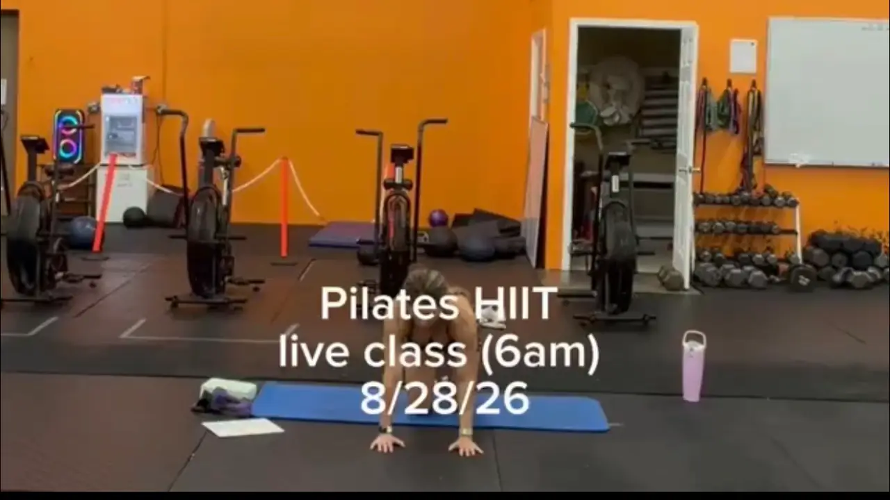 Pilates HIIT | Block, Dumbbells, Band | 8/28/26