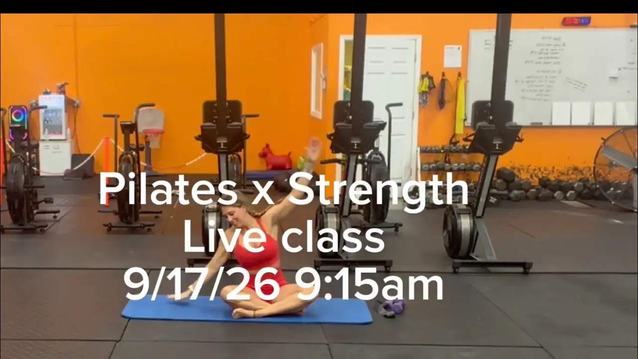 Pilates x Strength | Live Class | 9/17/26 9:15am