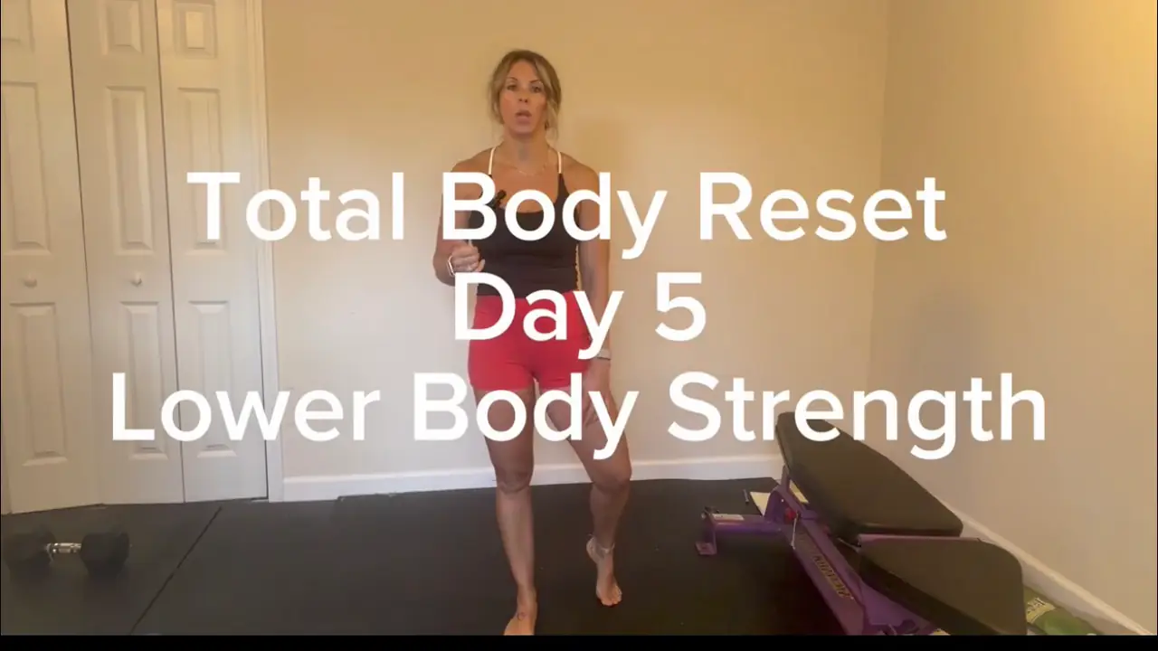 Total Body Reset | Week 1 | Day 5 | Lower Body Strength