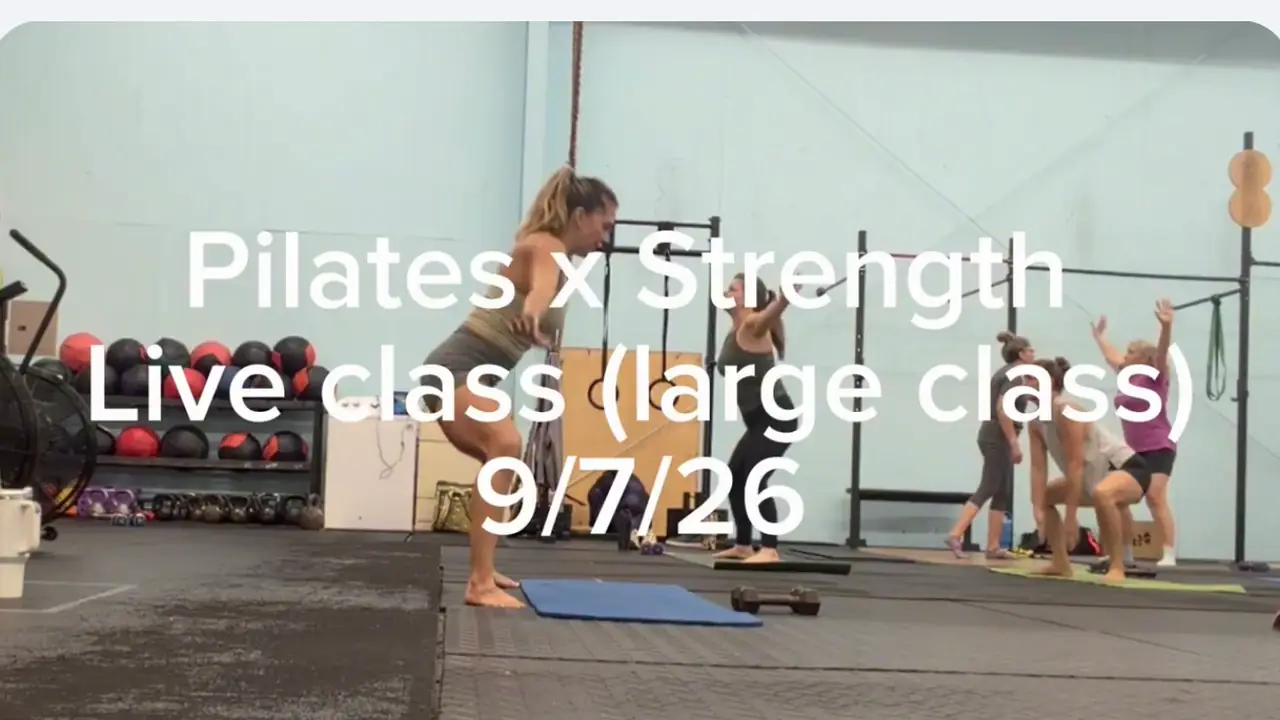 Pilates x Strength | Live Class | 9/7/26
