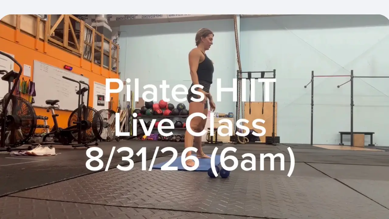 Pilates HIIT | Live class | 8/31/26