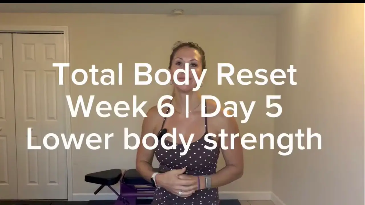 Total Body Reset | Week 6 | Day 5