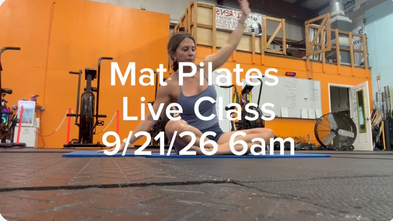 Mat Pilates | Live Class | 9/21/26