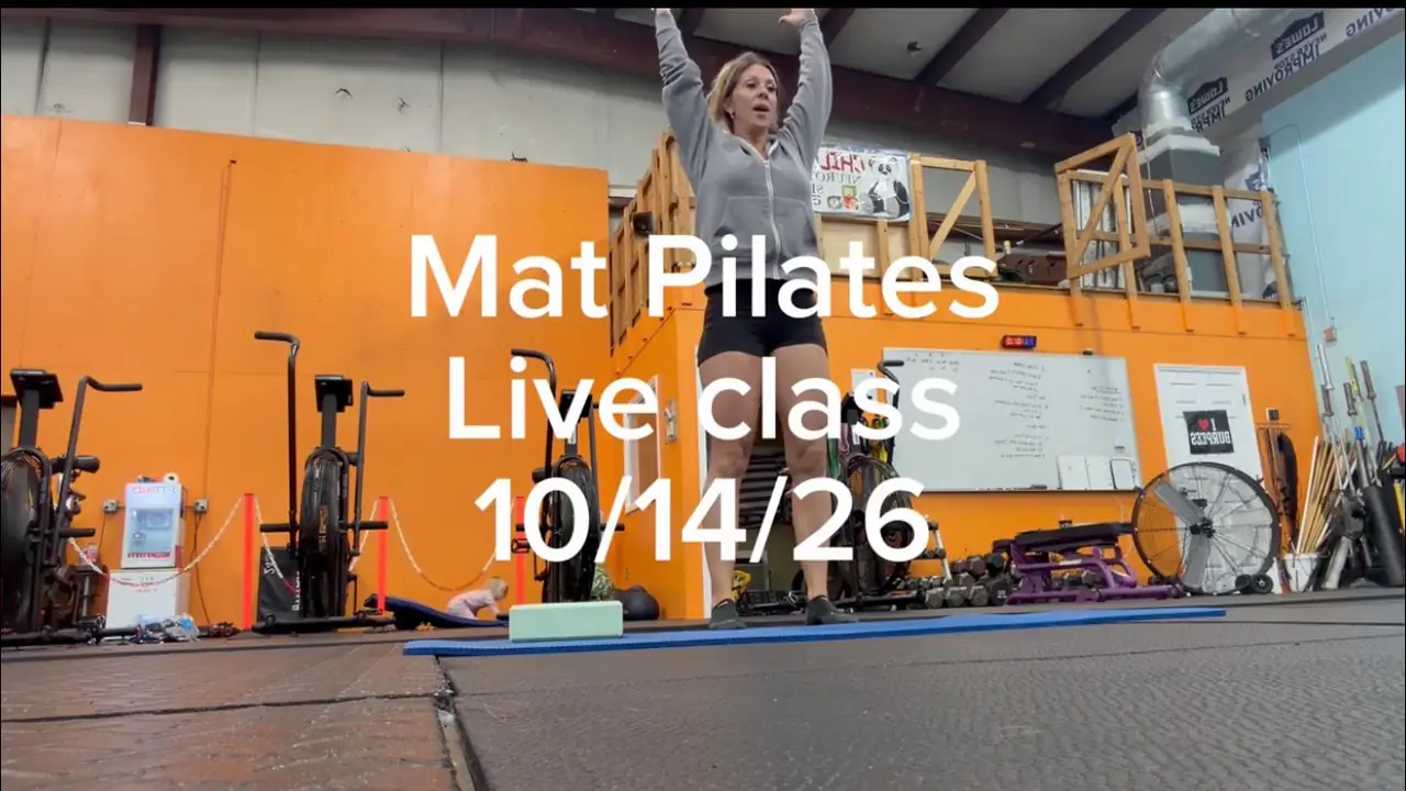 Mat Pilates | Live Class | 10/14/26