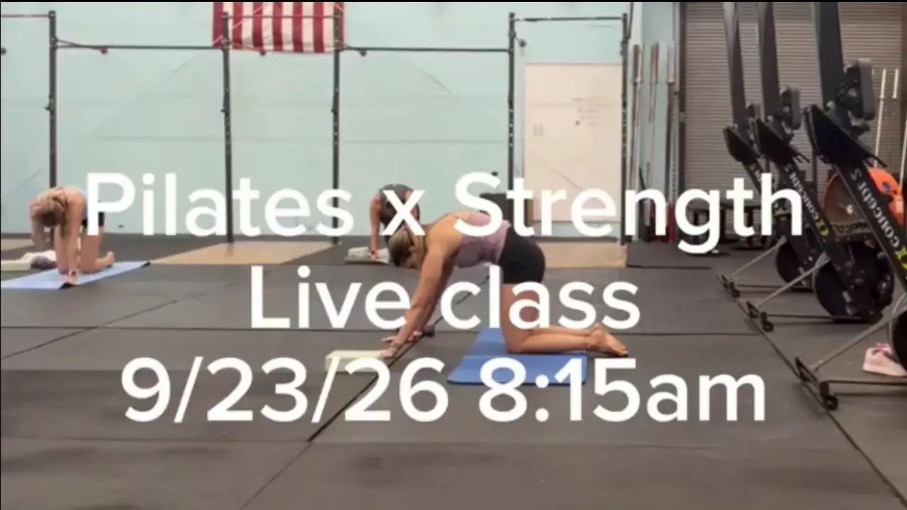 Pilates x Strength | Live Class | 9/23/26