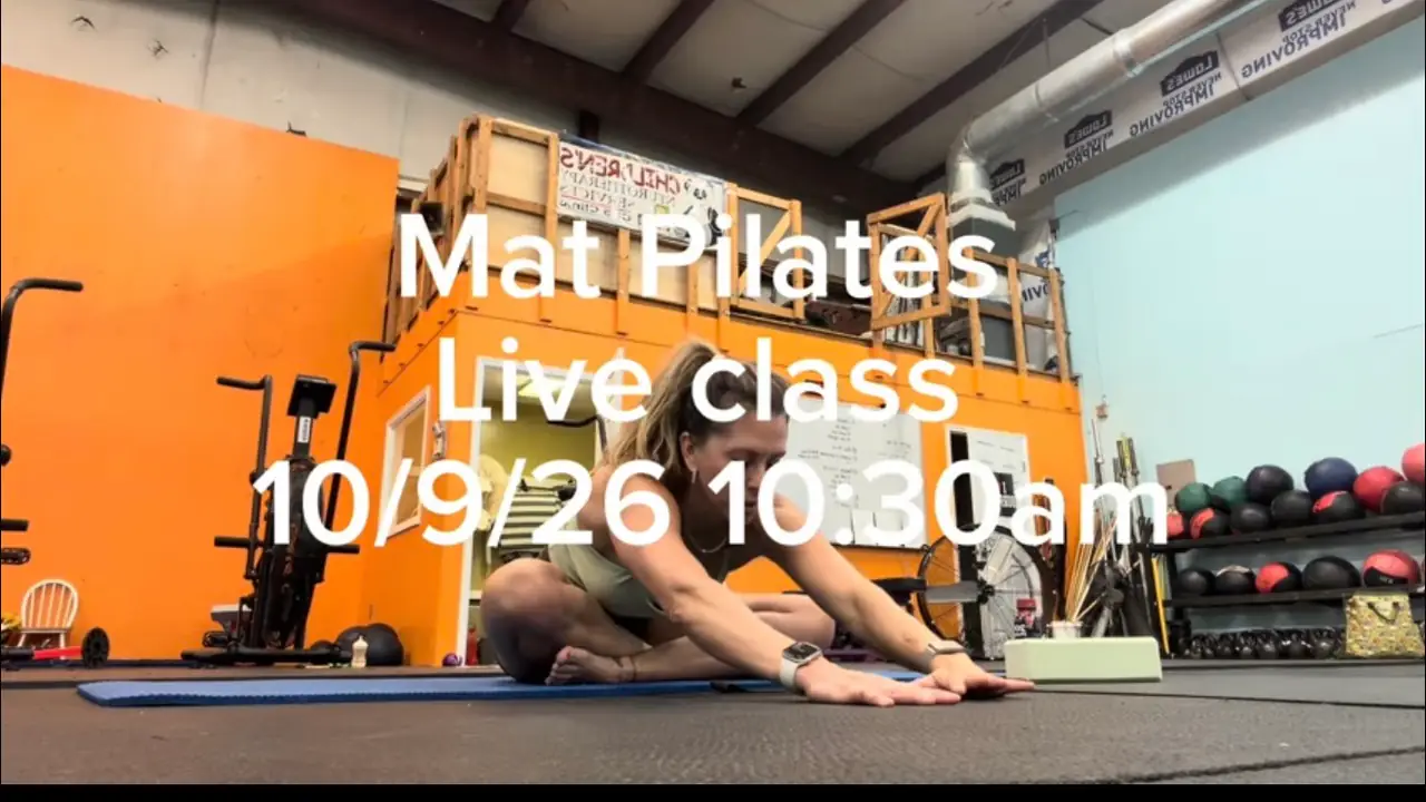 Mat Pilates | live class | 10/9/26