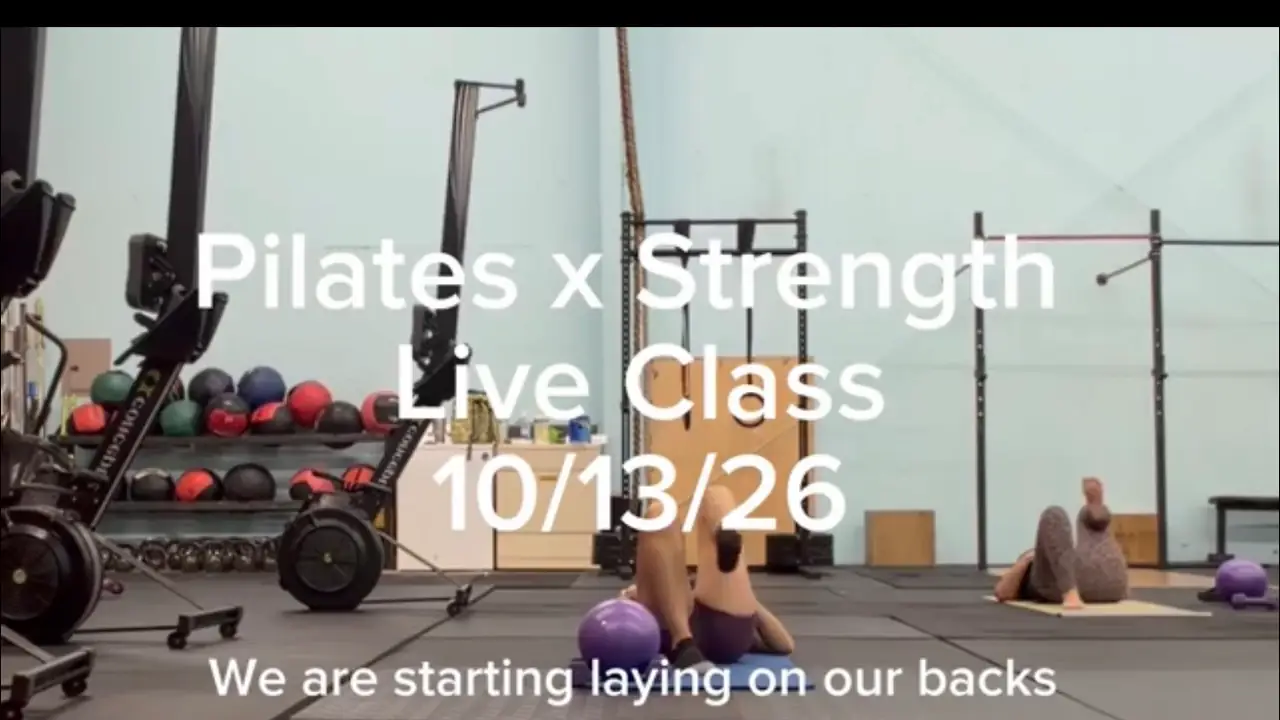 Pilates x Strength | live class | 10/13/26