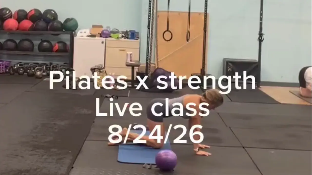 Pilates x strength | live class | 8/24/26