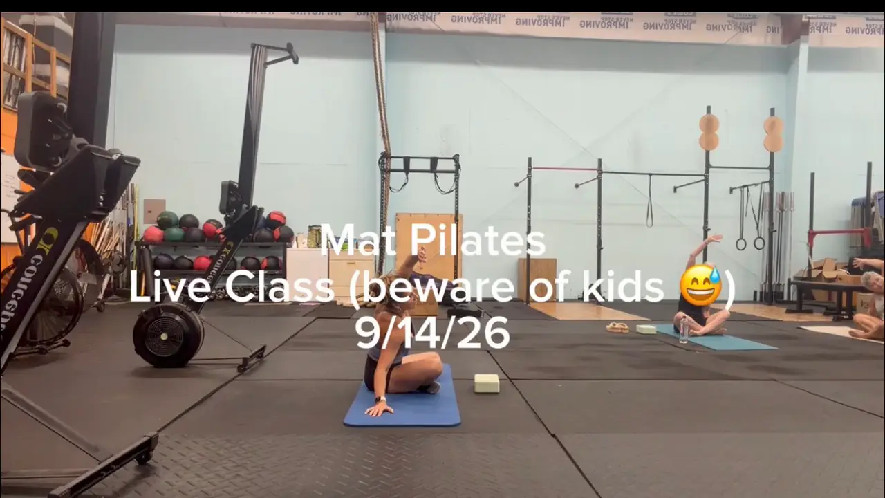 Mat Pilates | Live Class | 9/14/26