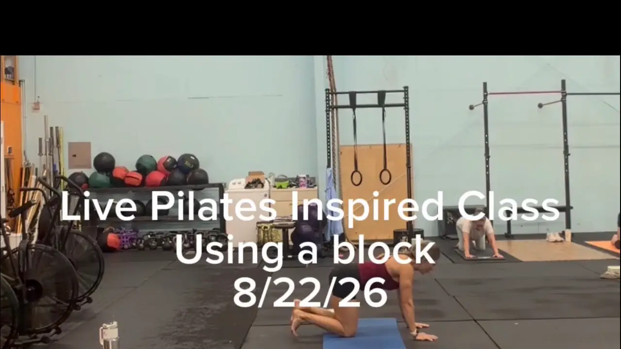 Live Mat Pilates | Block | 43 minutes