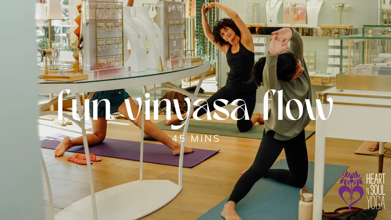 Fun Vinyasa Flow with Isabella (2024) - 45 Minutes