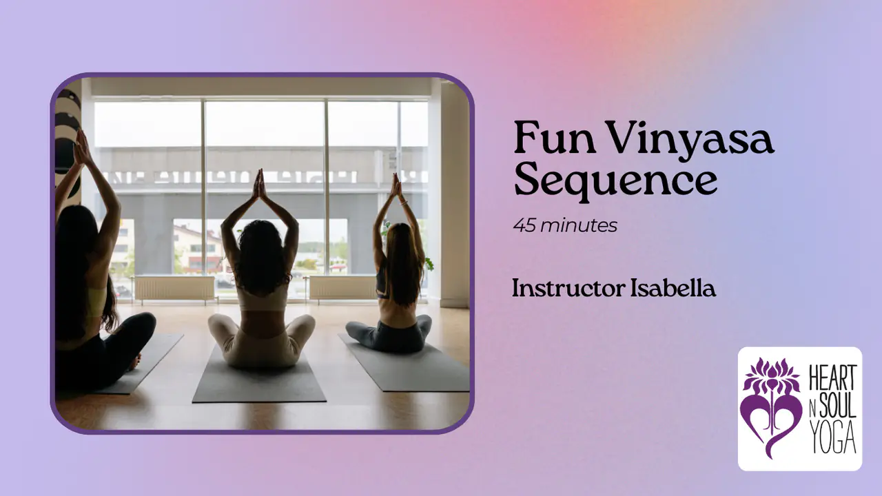Fun Vinyasa Sequence (Yoga Surprise! Wednesday)