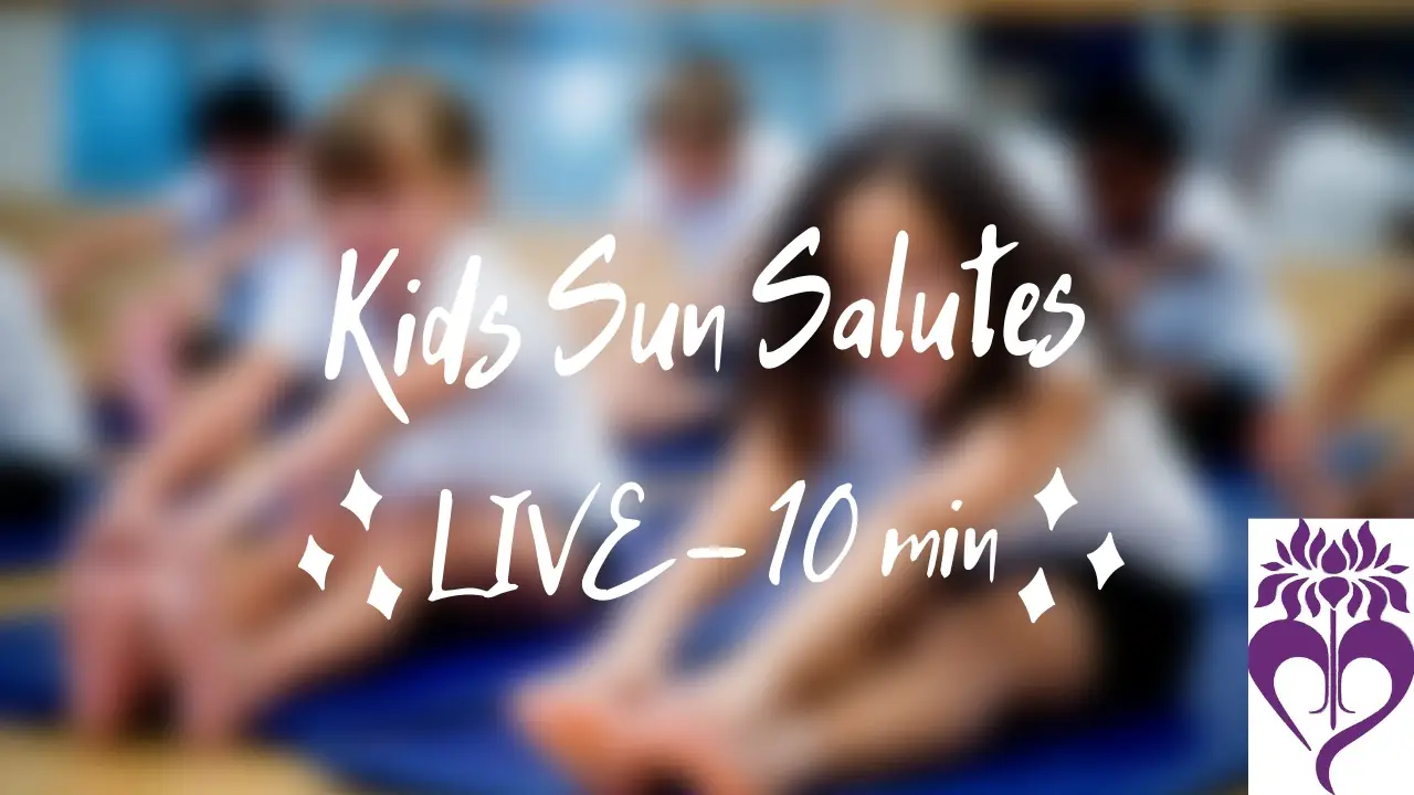 Kids Sun Salutes (Warm-Up) 10 Min.