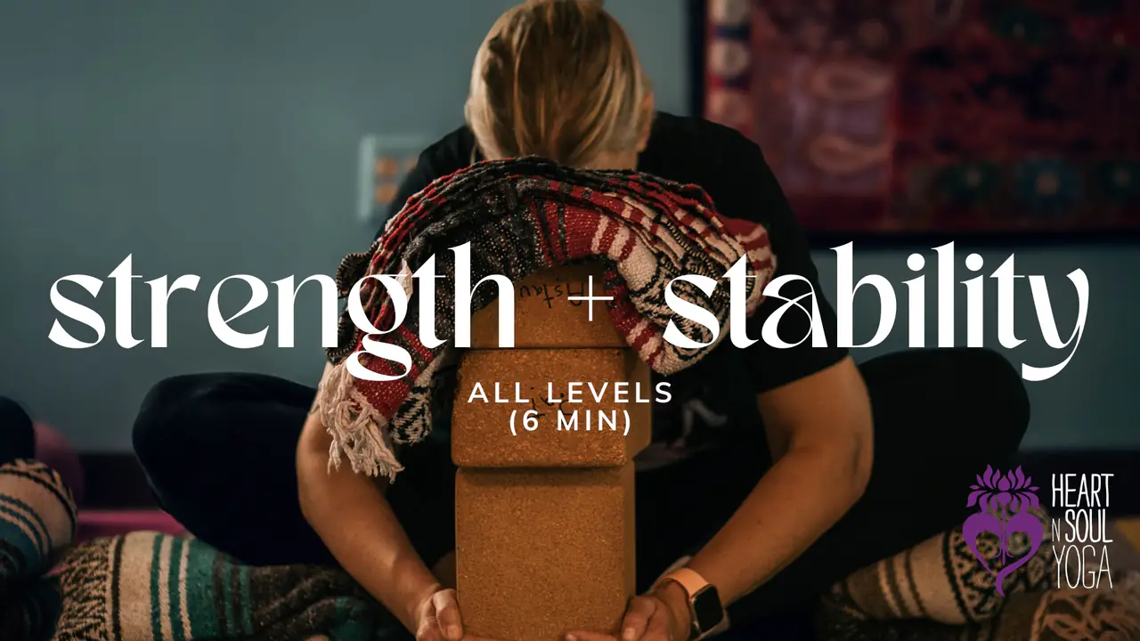 Strength + Stability on Block - 6 Mins