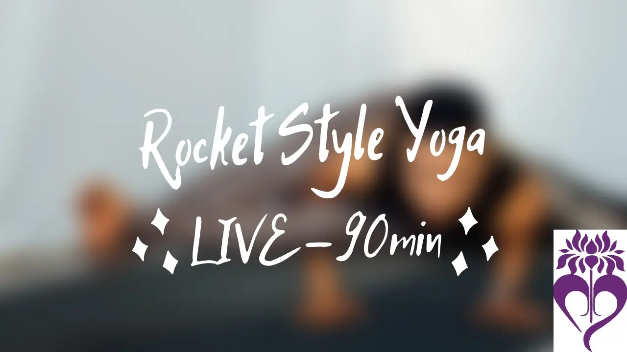 Rocket Yoga (with Isabella) | 90 Min | LIVE**