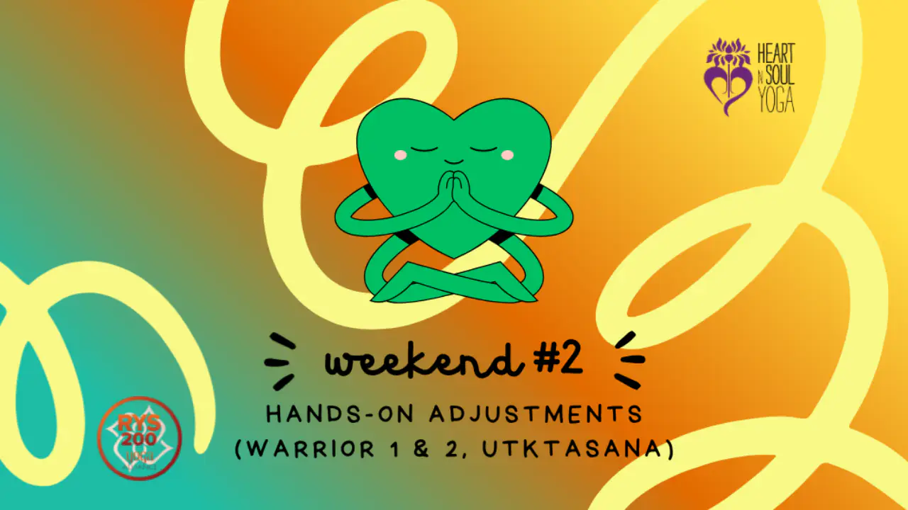 Hands-On Adjustments: Warrior 1, 2 and Utkatasana