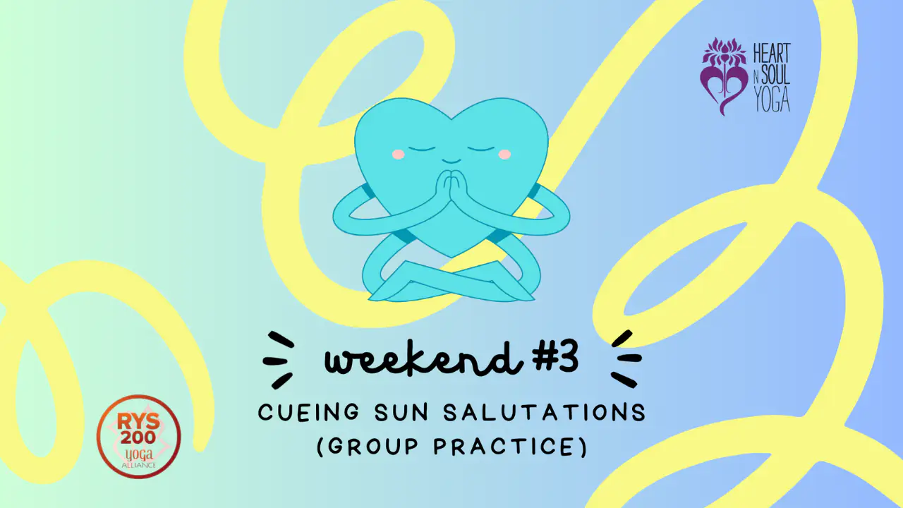 Cueing Sun Salutations (Group Practice)