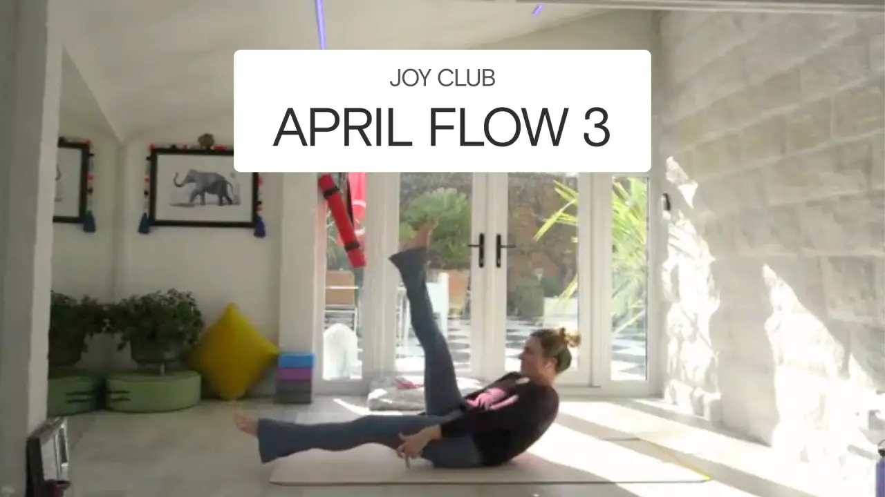 Joy Club Flow Live End April 2025