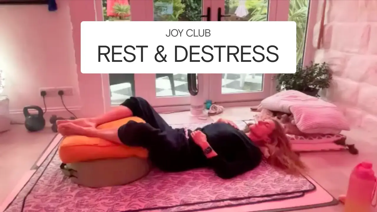 Joy Club Rest & Destress Live April 2025