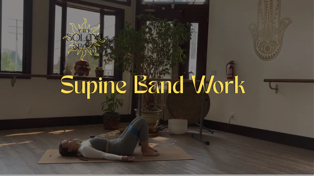 Supine Band Work