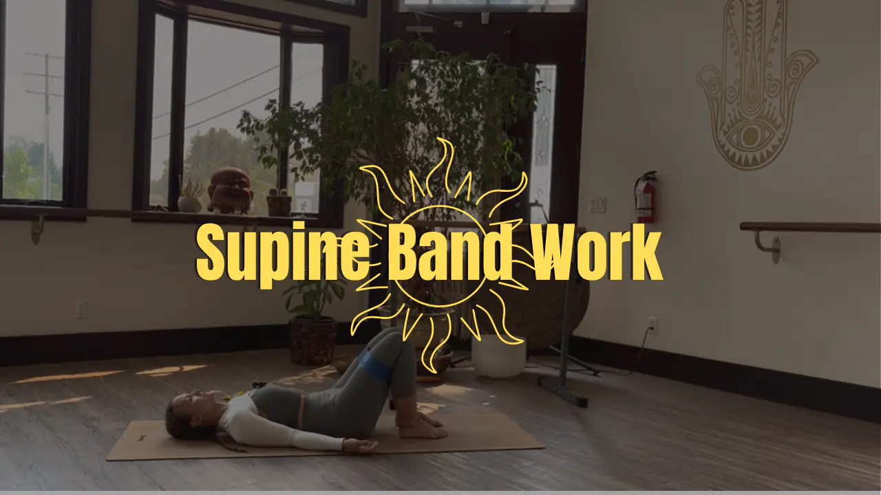 Supine Band Work