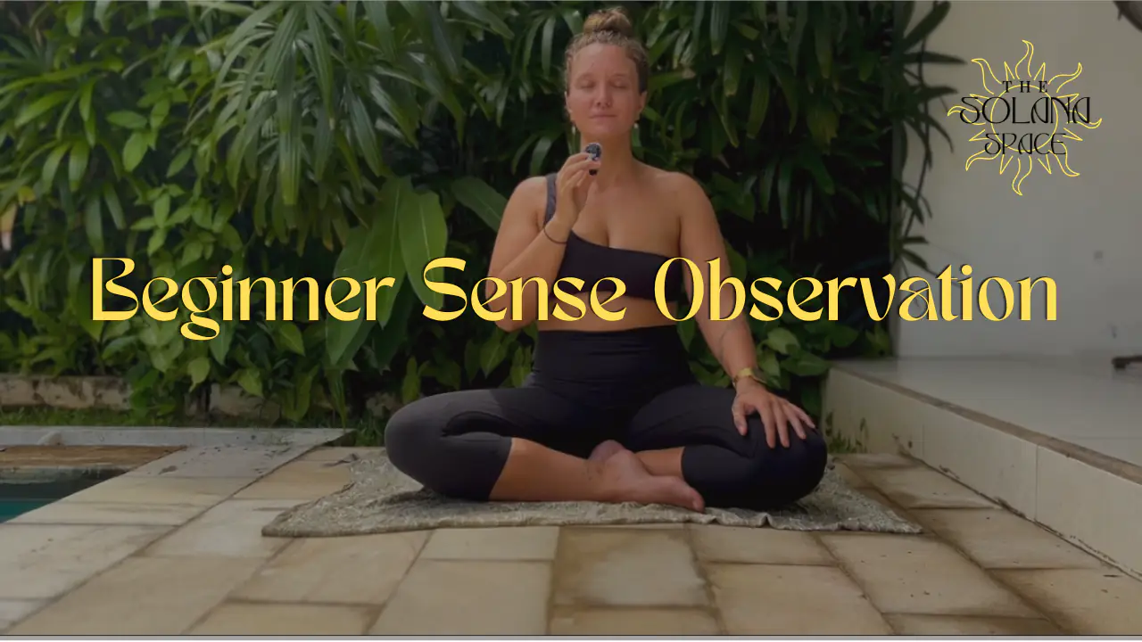 Beginner Sense Observation Meditation